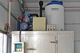日產(chǎn)6噸片冰機(jī)，北海海鮮加工
